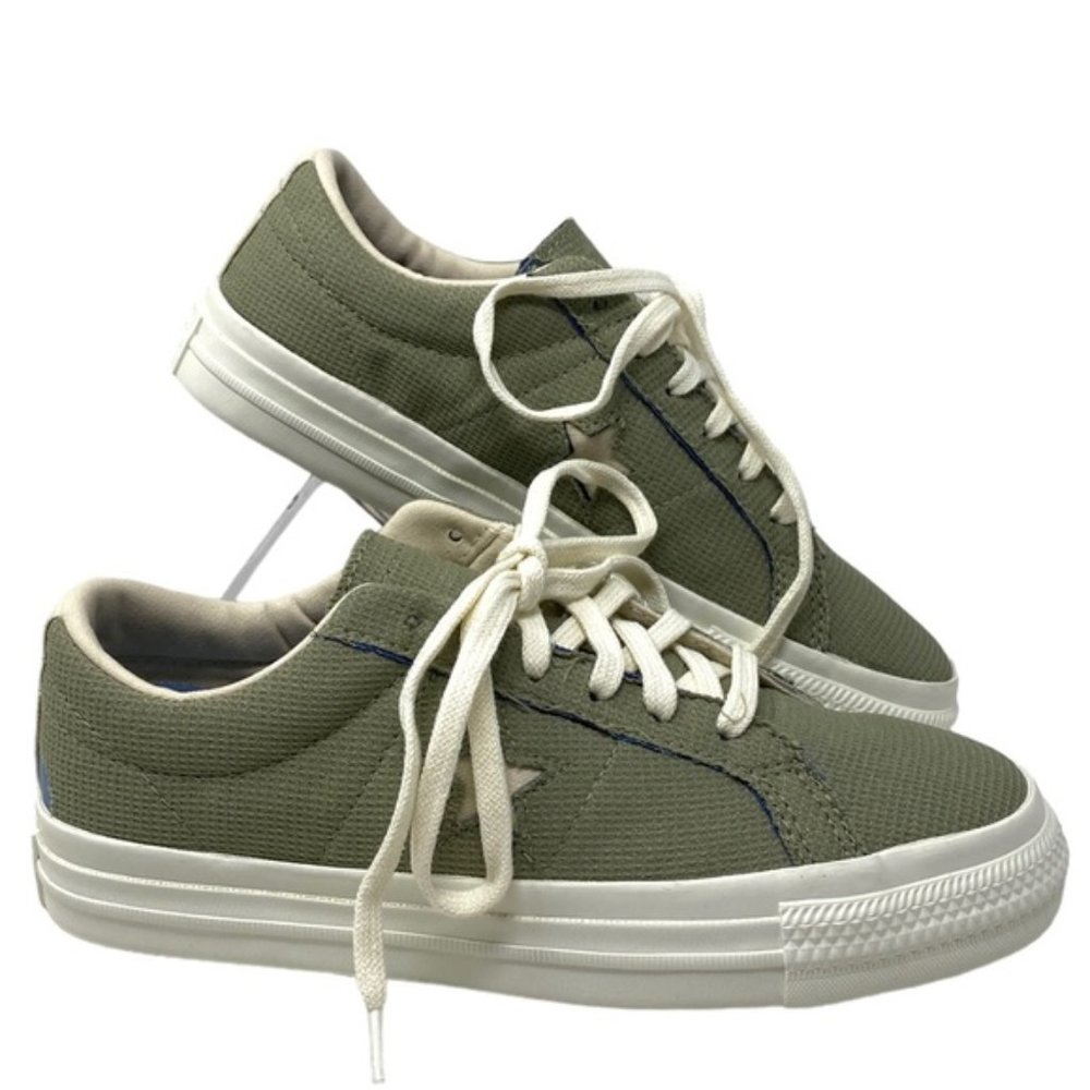 Converse One Star OX Shoes For Women Canvas Indigo Obsidian Sneakers Low 172934C